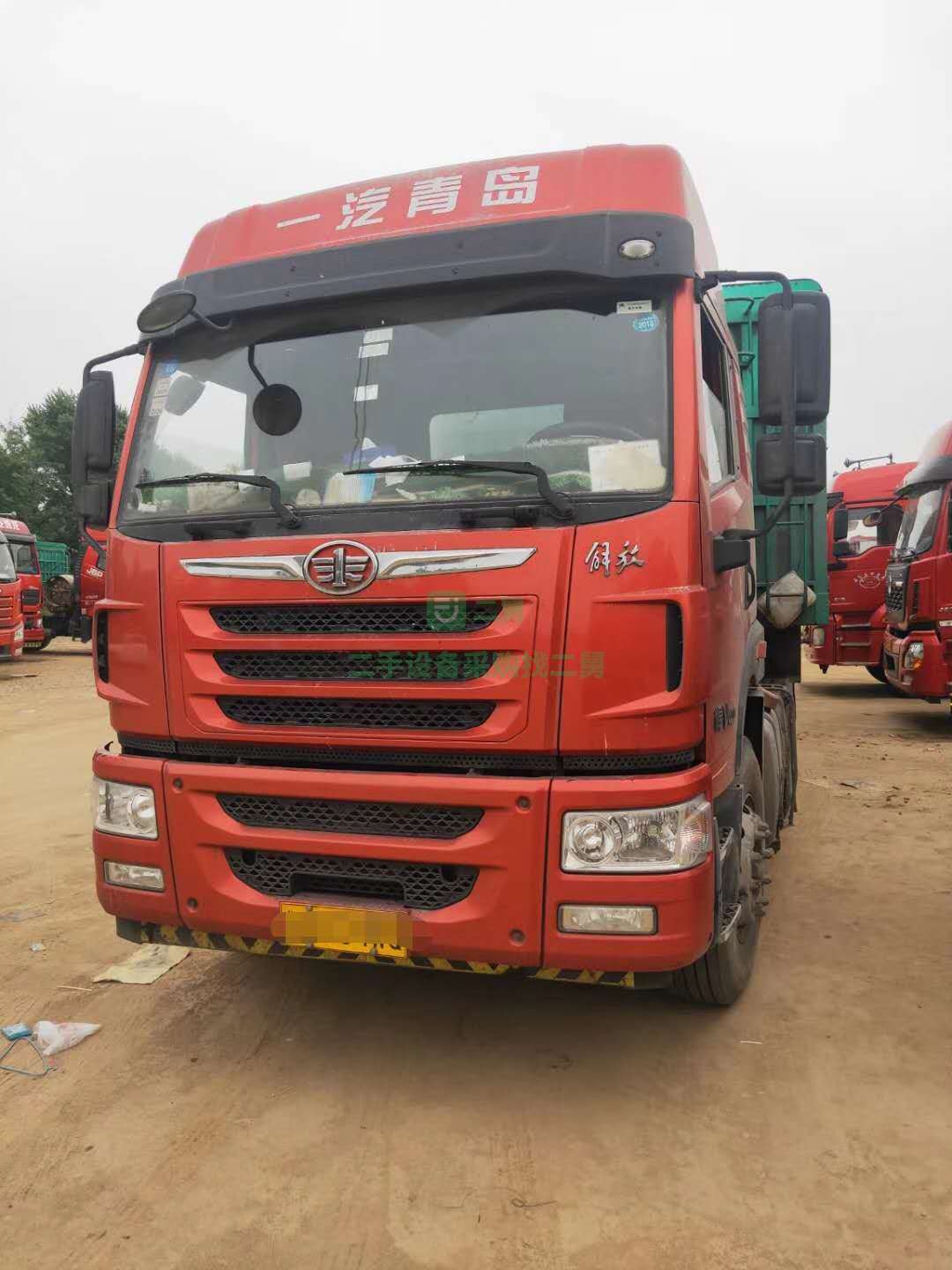 出售悍威400雙油箱牽引車，帶11.5米永達(dá)掛車