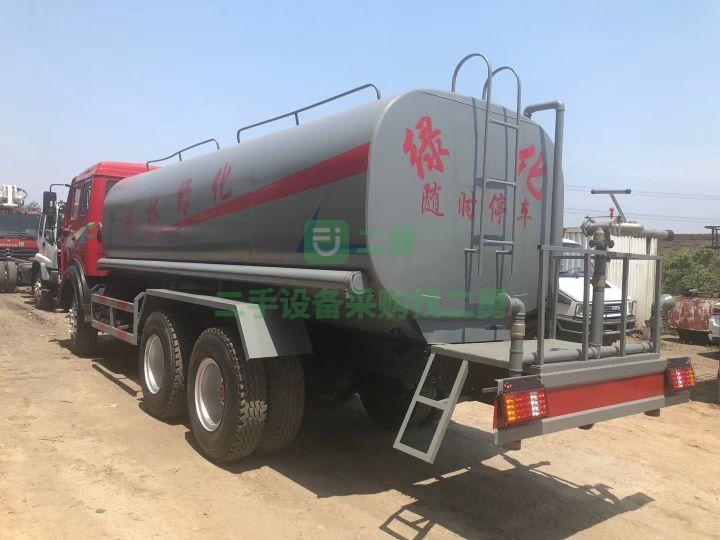 出售二手的北奔340馬力二十噸灑水車