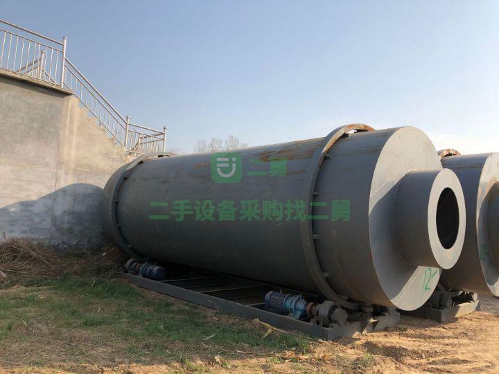 轉讓二手的九成新的三筒回轉干燥機
