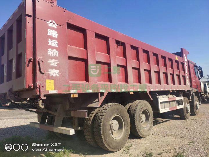 出售18年歐曼前四后八自卸車，全國提檔過戶
