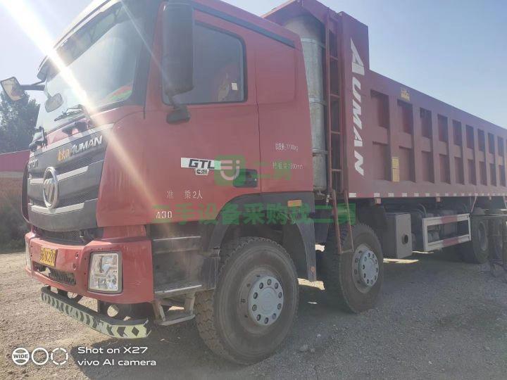 出售18年歐曼前四后八自卸車，全國提檔過戶
