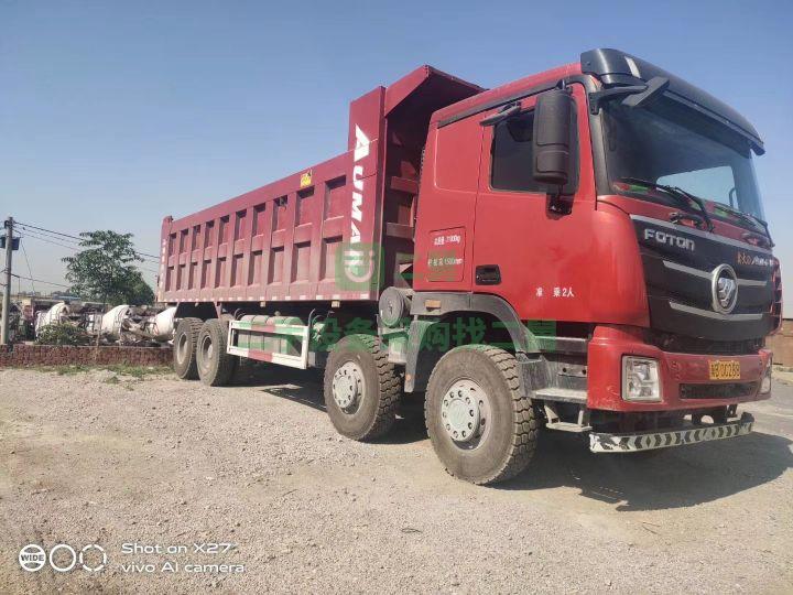 出售18年歐曼前四后八自卸車，全國提檔過戶