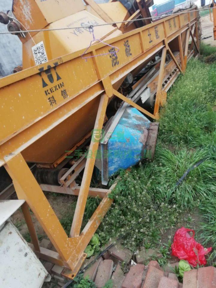 出售二手的八成新的120攪拌機 配料機制磚機