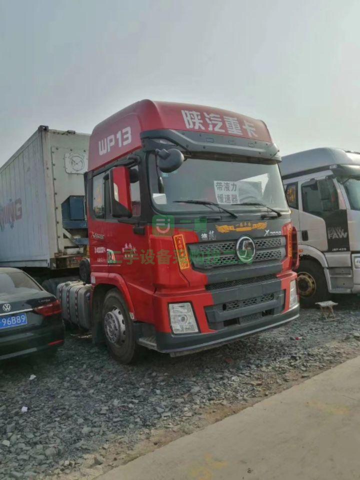 轉(zhuǎn)讓18年陜汽德龍X3000牽引車 雙驅(qū)輕體帶液緩550馬力可分期付款