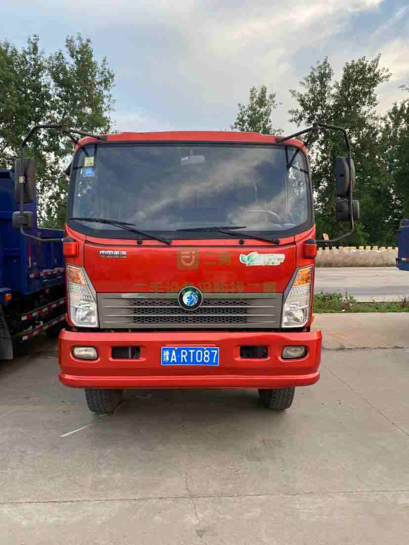 急售！重汽王牌777B自卸車，4.8米大箱，153加強橋，法士特10檔變速箱，前置頂