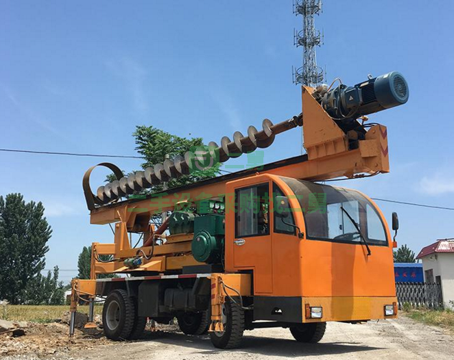 房屋地基旋挖鉆孔機 樓房基礎鉆凍土潛孔鉆機轉讓