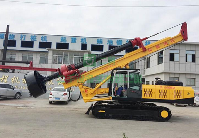 轉讓履帶式靈活型 LD-525機鎖桿旋挖鉆機
