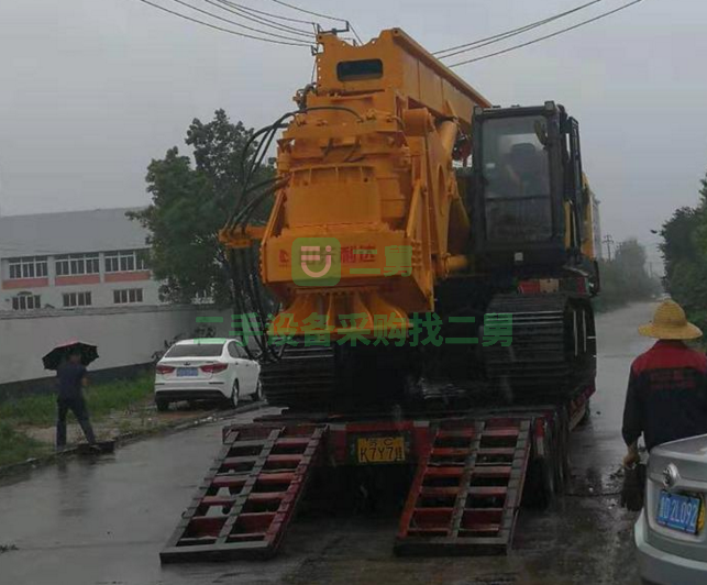 出售二手280旋挖鉆機 80米入巖型旋挖機 橋梁房建基礎(chǔ)打樁機