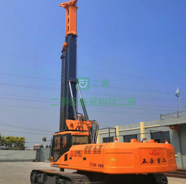 出售二手五岳40米160機(jī)型旋挖鉆機(jī)