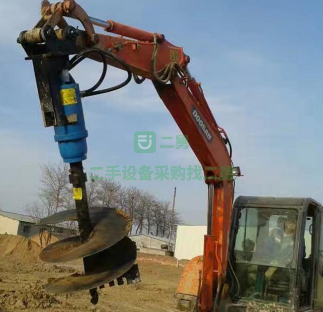 液壓吊車改螺旋鉆 挖掘機(jī)改螺旋鉆機(jī)轉(zhuǎn)讓