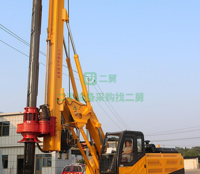 轉讓履帶式靈活型 LD-525機鎖桿旋挖鉆機