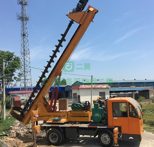 房屋地基旋挖鉆孔機 樓房基礎鉆凍土潛孔鉆機轉讓