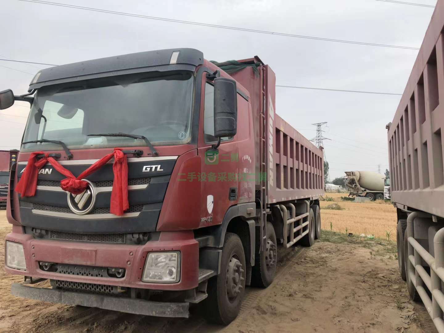 出售19年7月份歐曼自卸車，大箱8米2長