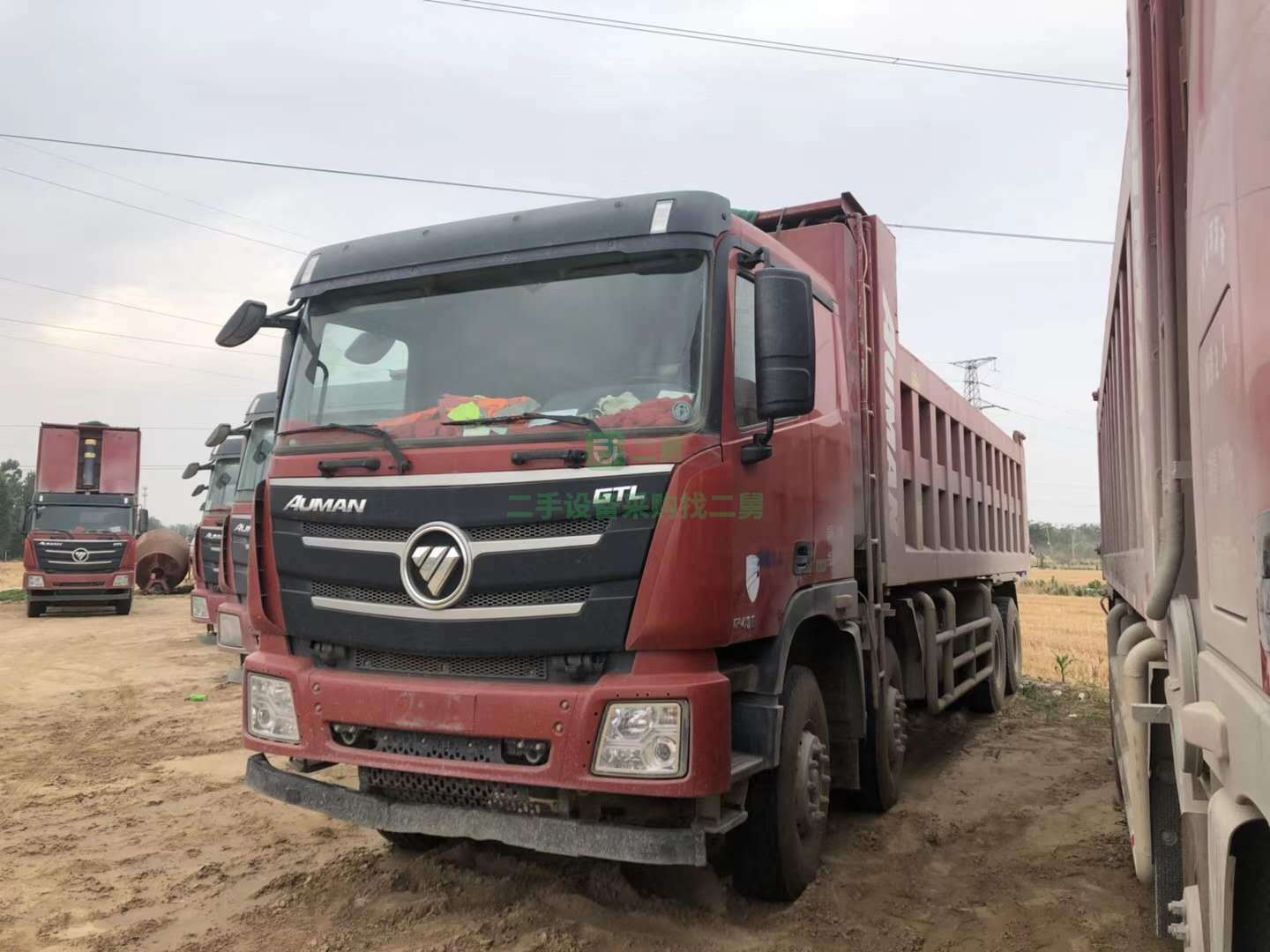 出售17年德龍自卸車(chē)，大箱8米6，燒天然氣車(chē)