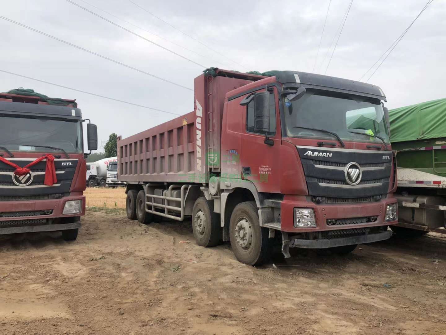 出售19年7月份歐曼自卸車，大箱8米2長