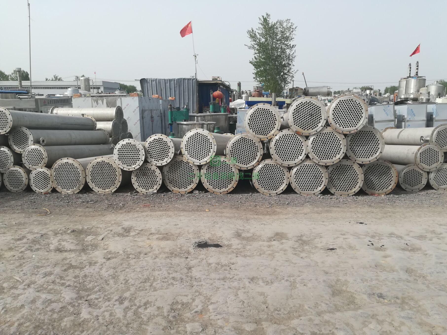 低價出售二手不銹鋼冷凝器 石墨冷凝器設備