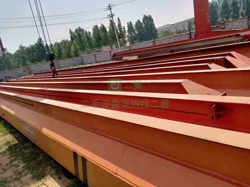 出售二手5噸單梁起重機(jī)，跨度19.5米