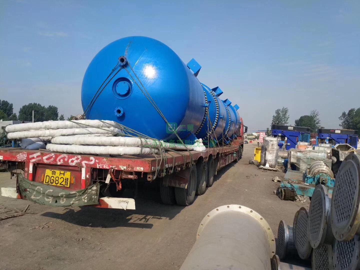 低價對外出售二手500L-10000L搪瓷反應釜 不銹鋼反應釜 不銹鋼冷凝器