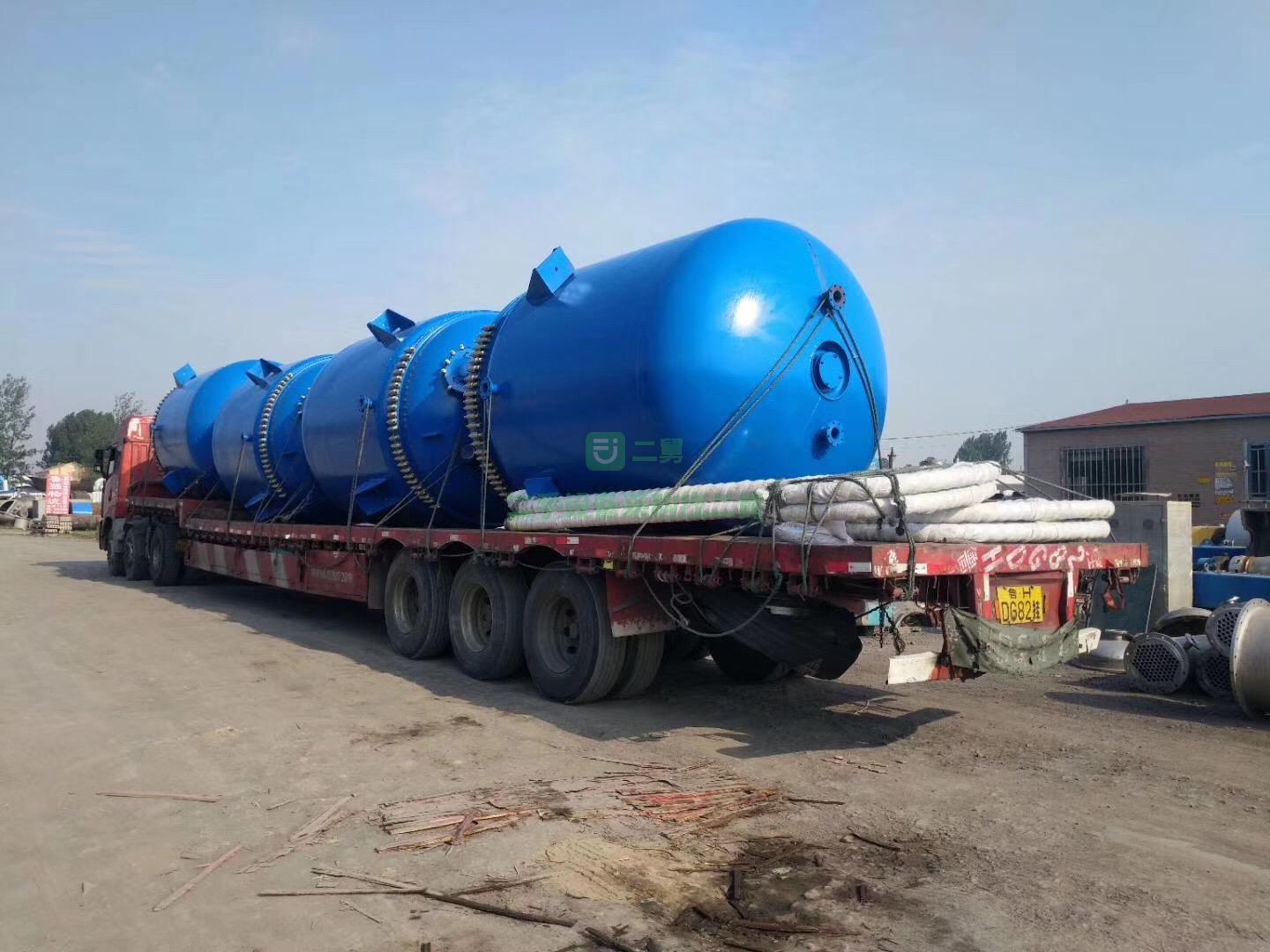 低價對外出售二手500L-10000L搪瓷反應釜 不銹鋼反應釜 不銹鋼冷凝器