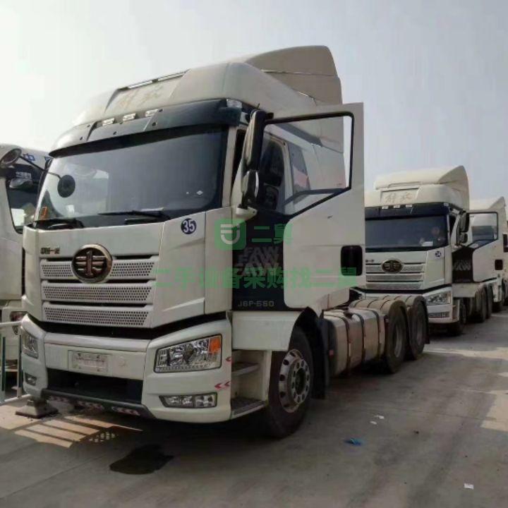 出售19年一汽解放J6P領(lǐng)航版四季款牽引車最高配550馬力可分期付款