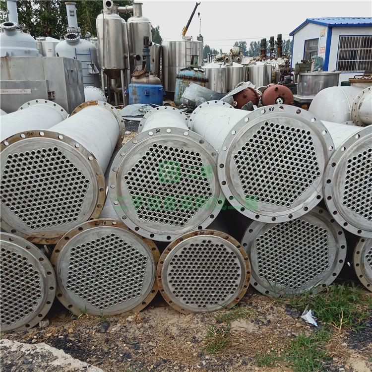 二手10臺不銹鋼列管冷凝器   不銹鋼板式換熱器