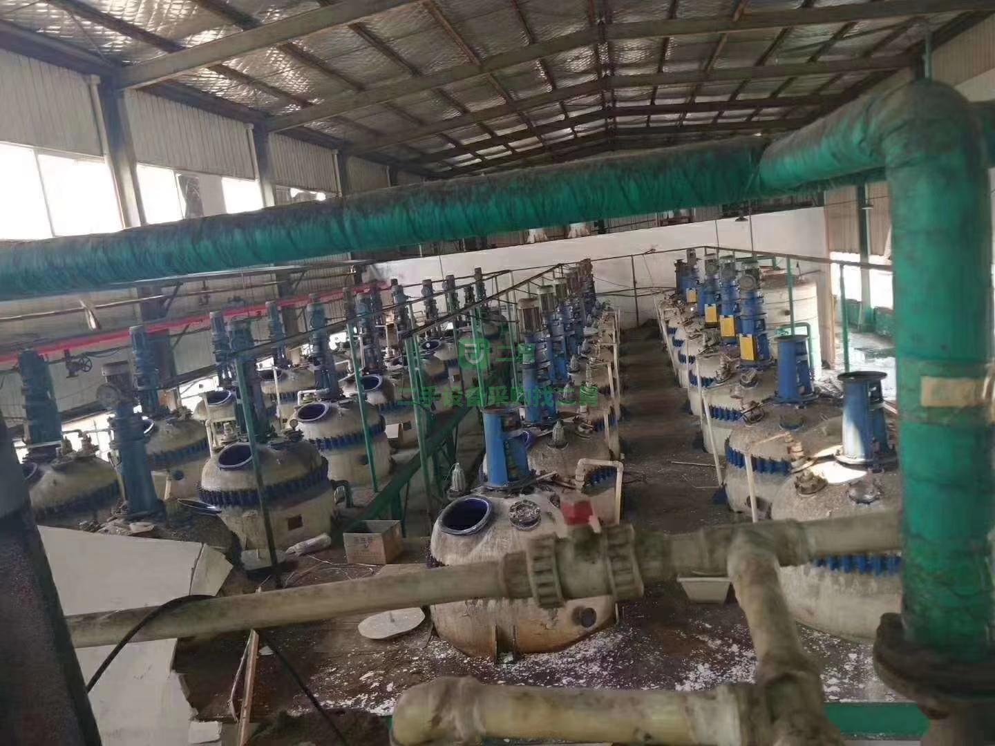 新進一批化工設備不銹鋼反應釜80臺出售