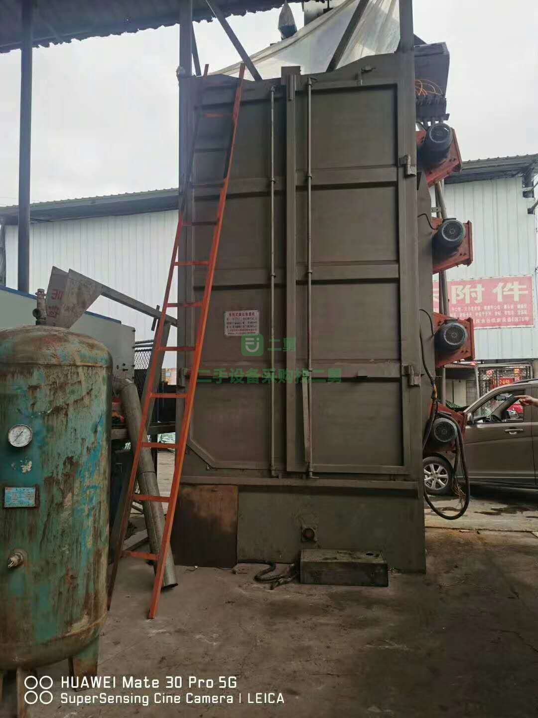 3740吊鉤試拋丸機，脈沖除塵器低價出售