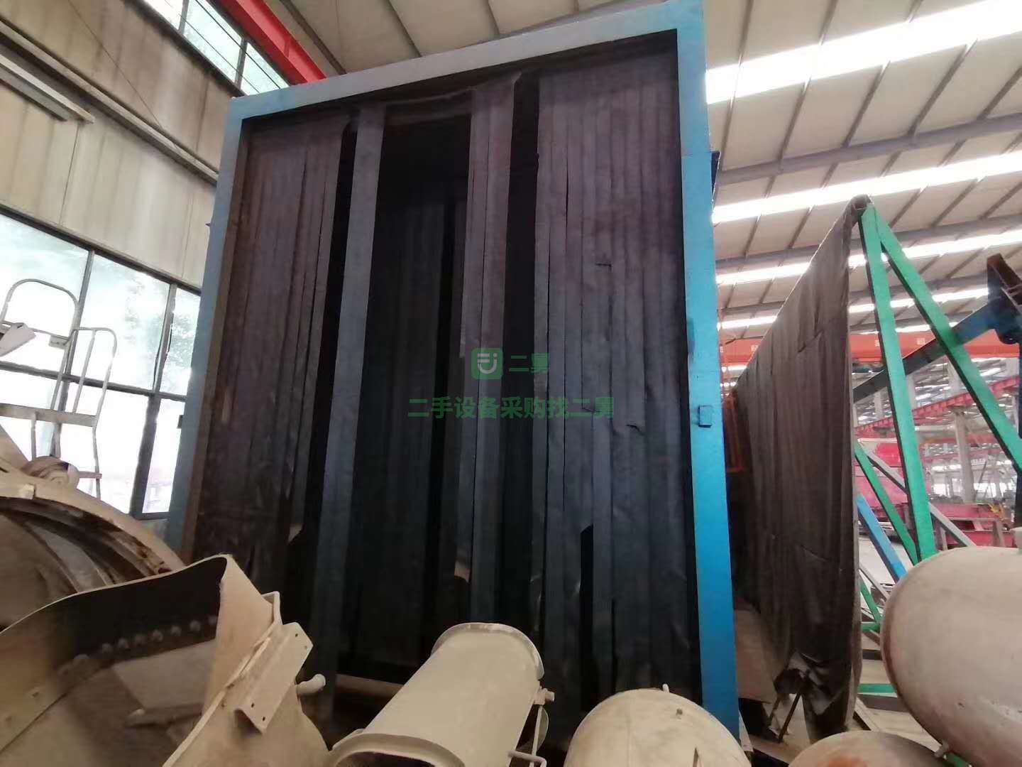 大型通過式拋丸機出售，門口尺寸3.5?4.6米