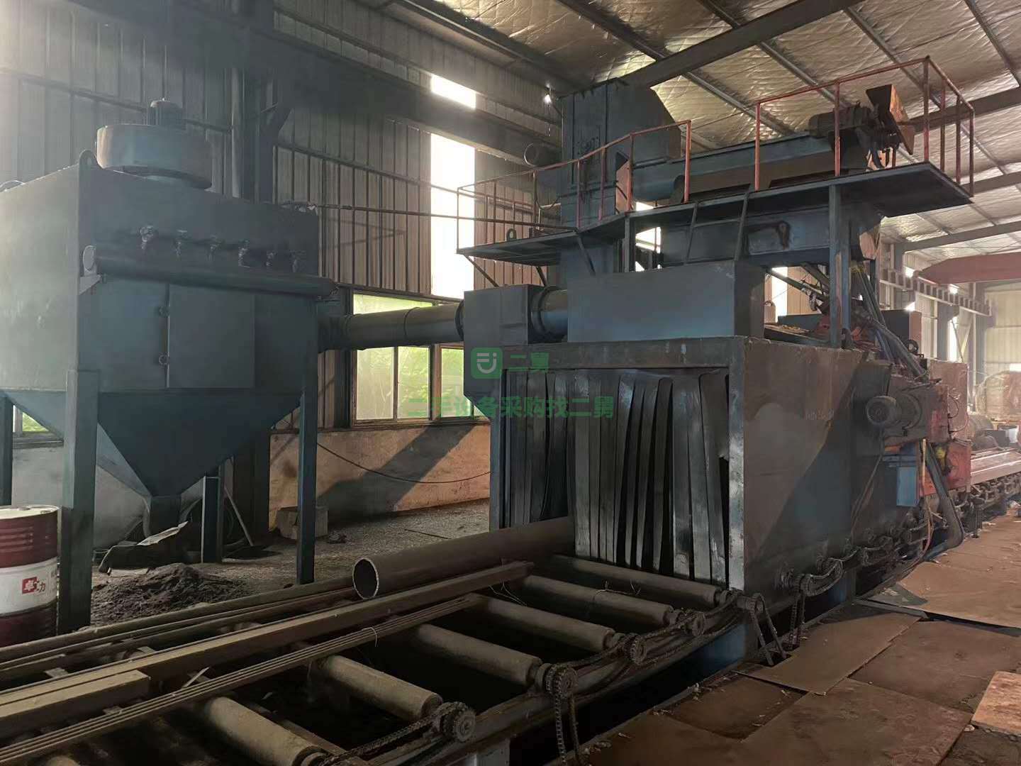 優惠出售Q6920-8多功能軌道通過式拋丸機！