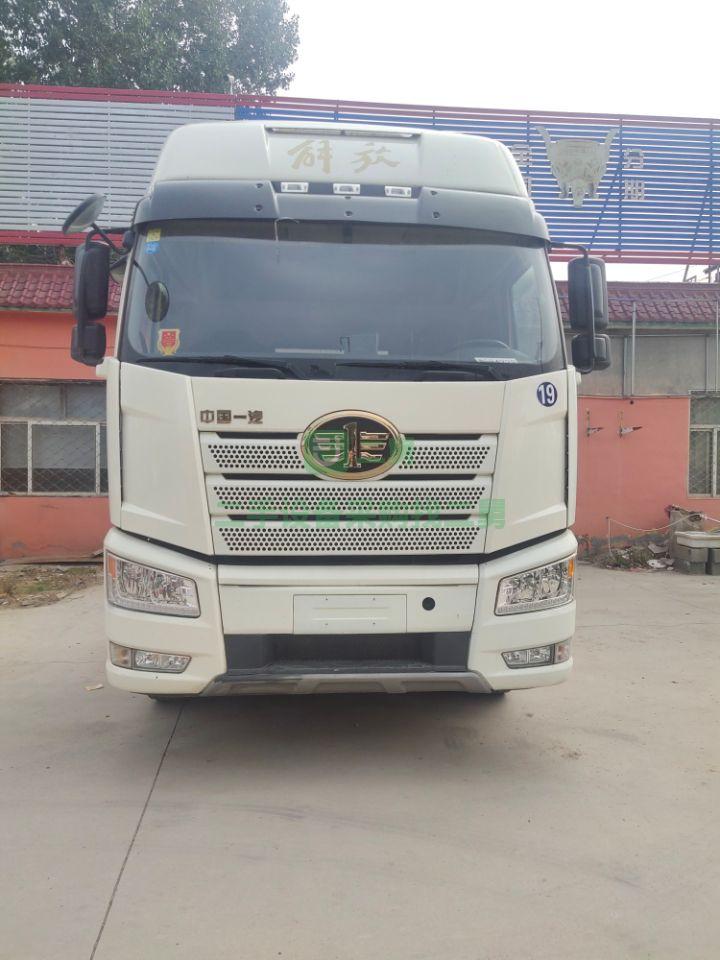 急售物流跑配貨車J6P550馬力牽引車