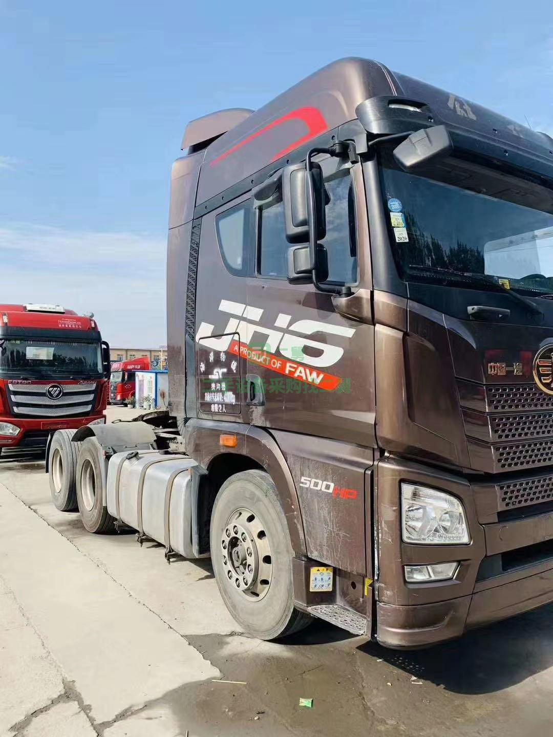 出售解放jh6牽引車 550馬力錫柴12速雙驅輕體全國提檔