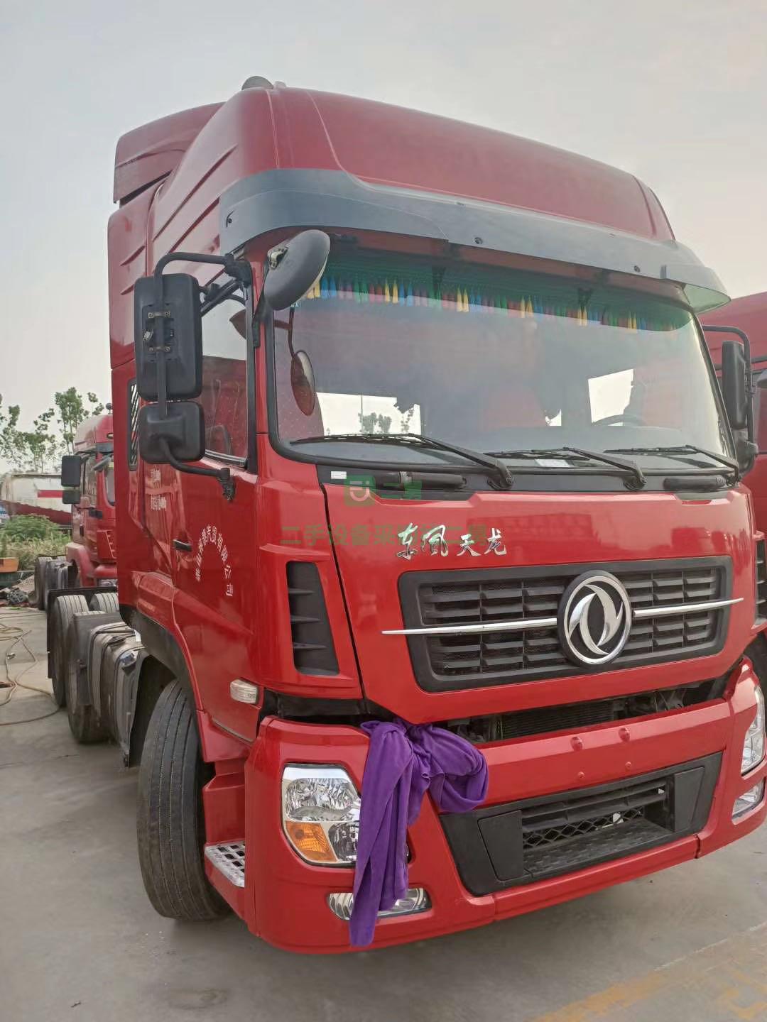 出售國四東風天龍 雙驅輕體 420 馬力牽引車