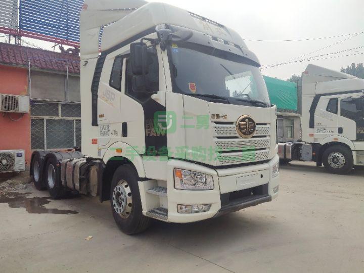 急售物流跑配貨車J6P550馬力牽引車