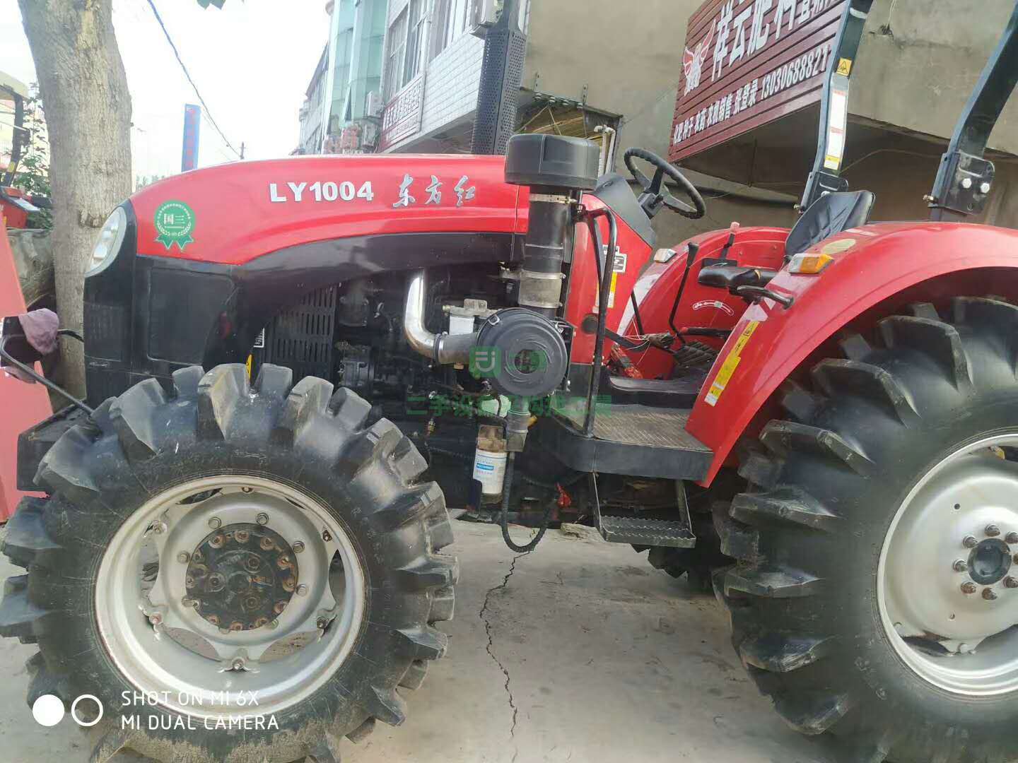 17年1004東方紅拖拉機出售，國三發動機