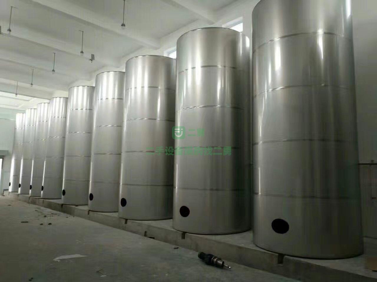 出售二手不銹鋼儲罐、不銹鋼發酵罐