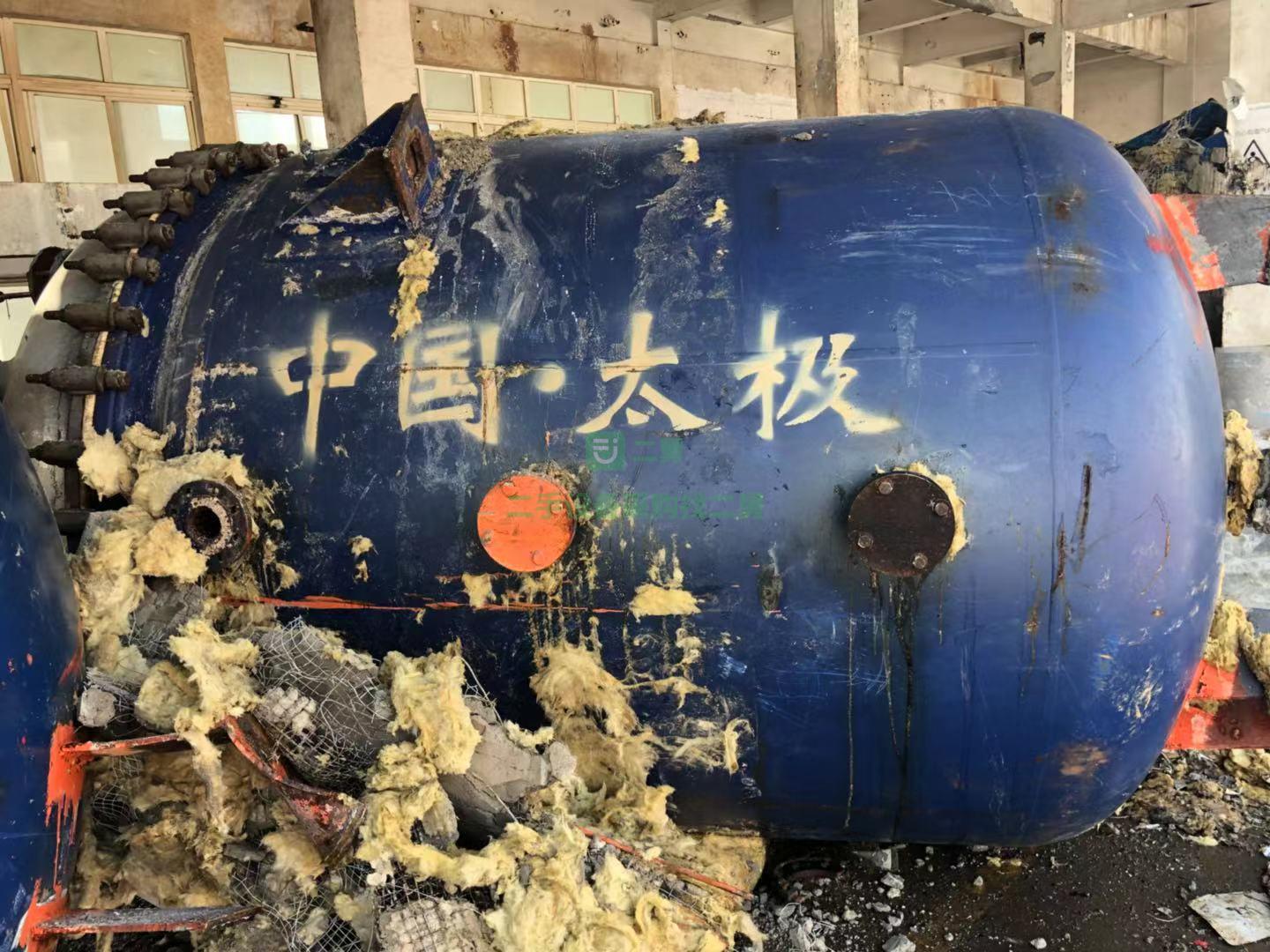 預售大型化工廠55臺不銹鋼反應釜、搪瓷反應釜