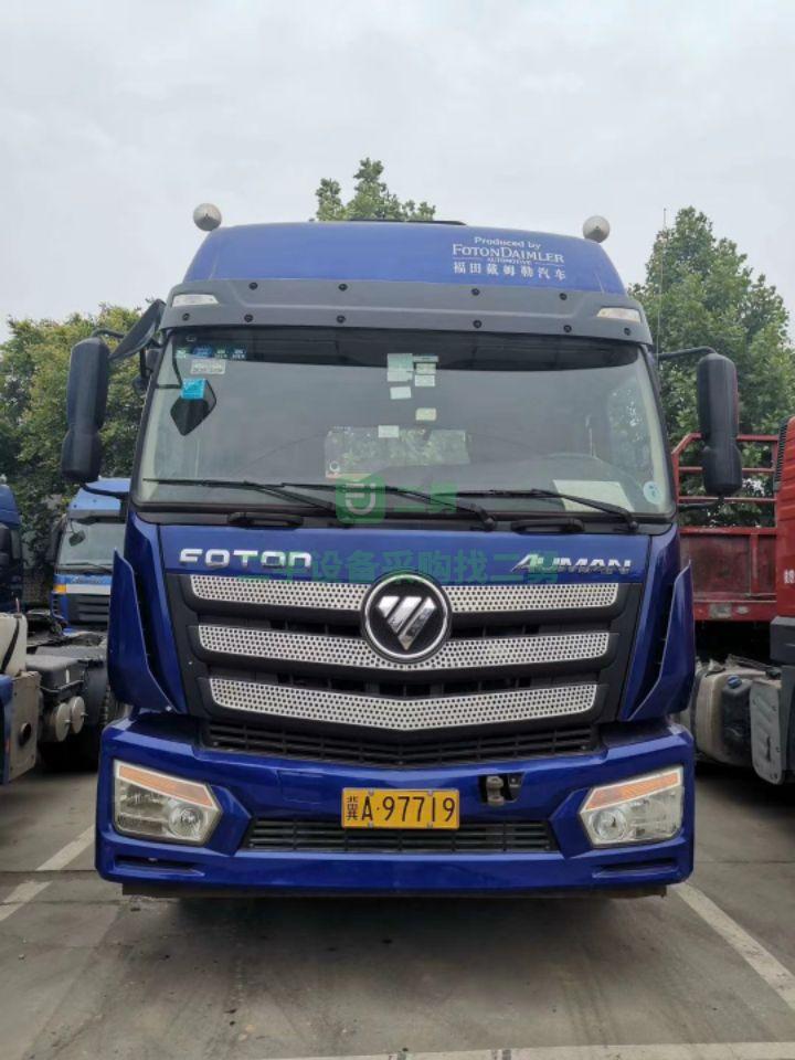 出售二手的18年6月歐曼375馬力牽引車  濰柴發動機
