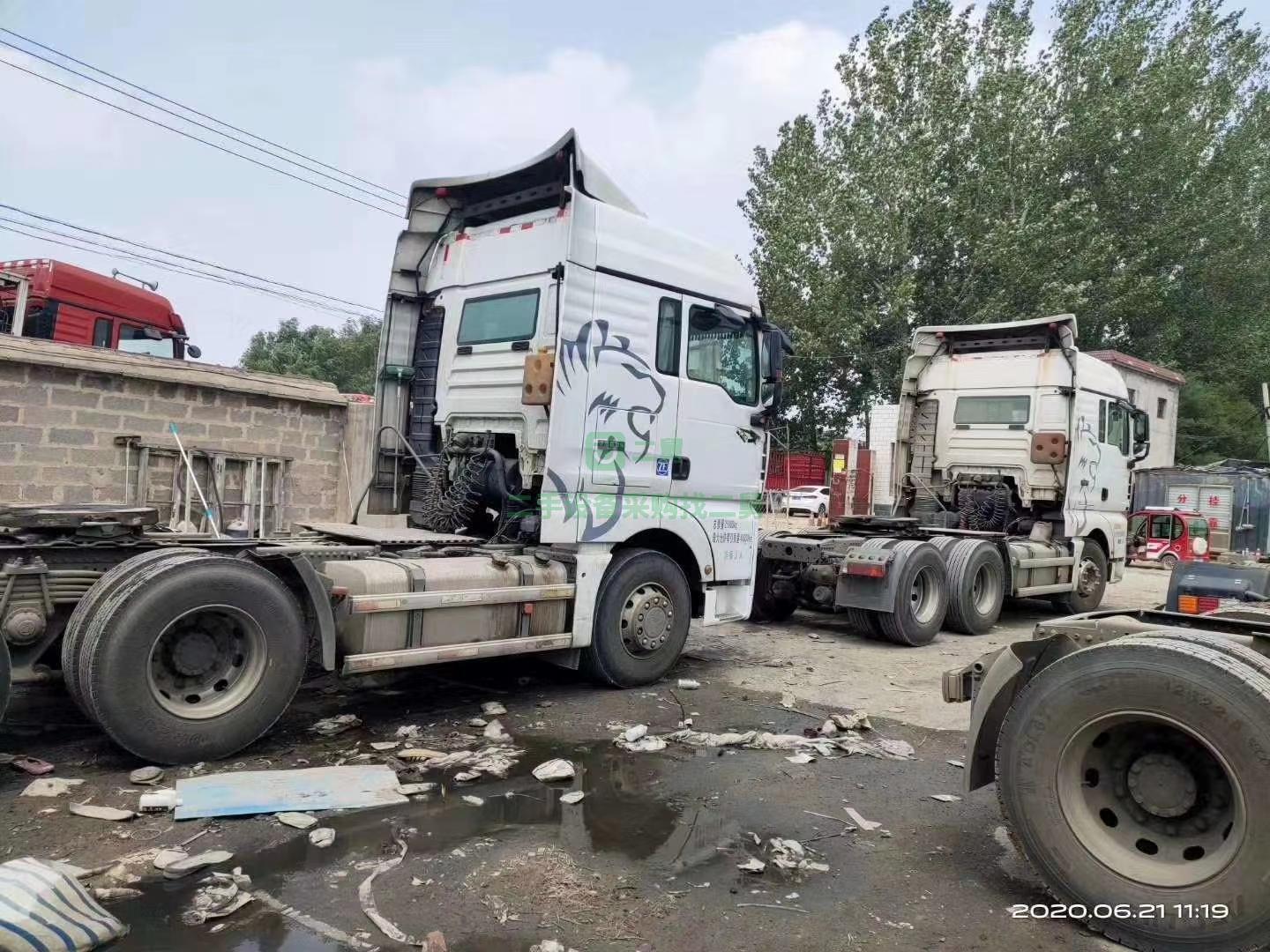 低價出售一臺汕德卡牽引車，車況良好