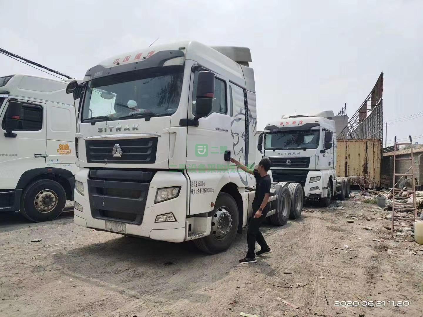 低價出售一臺汕德卡牽引車，車況良好