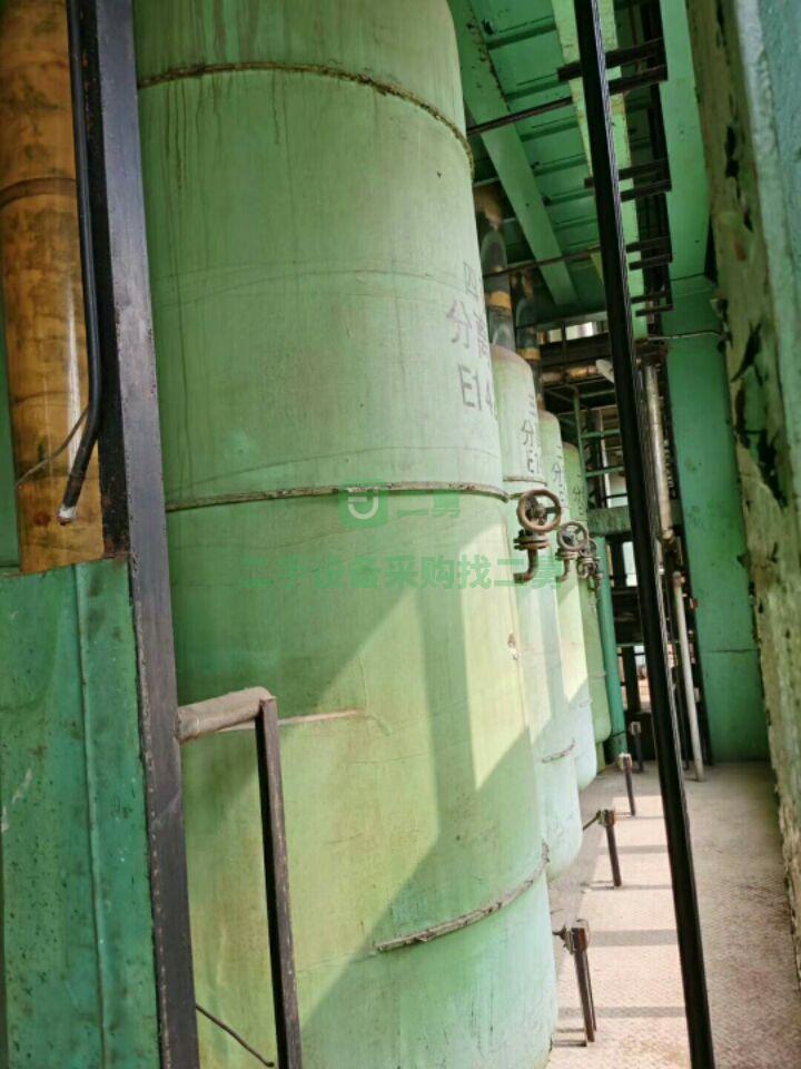 處理蒸發器4效六體5噸兩套三效五體8噸一套