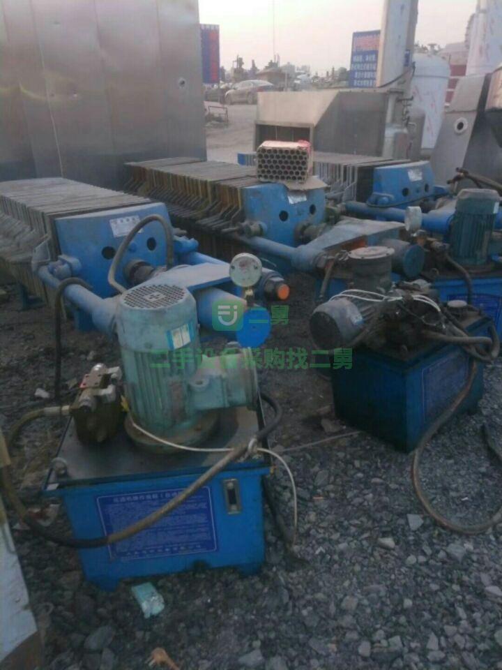 出售3臺10平方鑄鐵一板一框防爆壓濾機