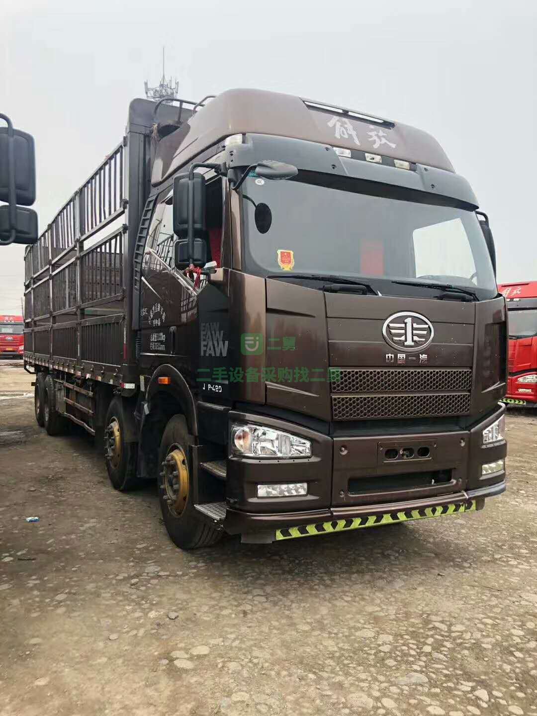 解放j6p  460馬力，前四后八9.6米高欄貨車出售