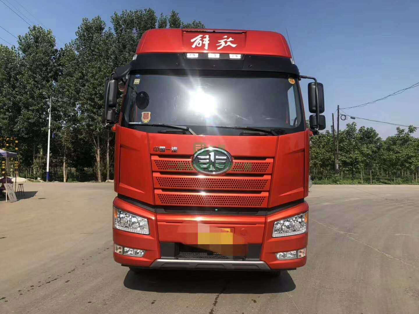 9.6米前四后四高欄280馬力解放j6貨車，車況精品