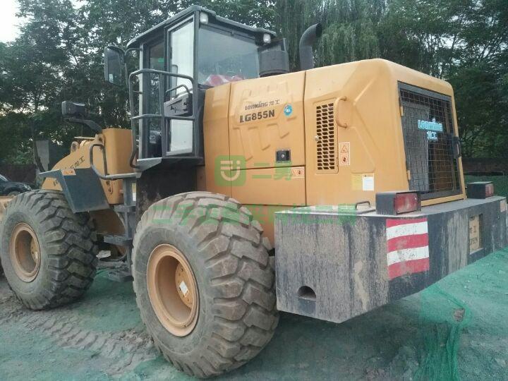 陜西出售二手的九成新的龍工50鏟車