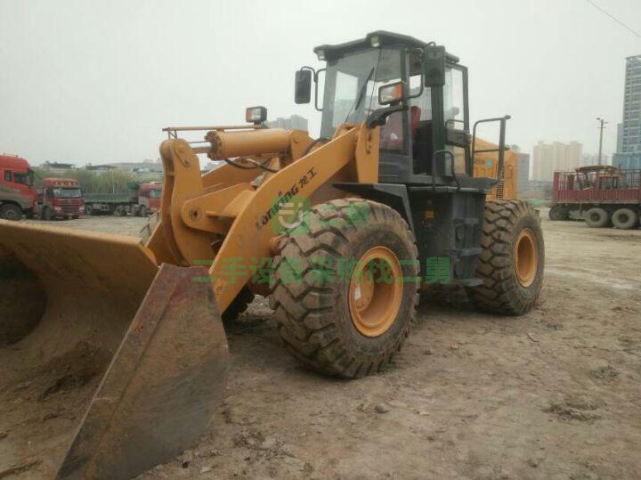 陜西出售二手的九成新的龍工50鏟車