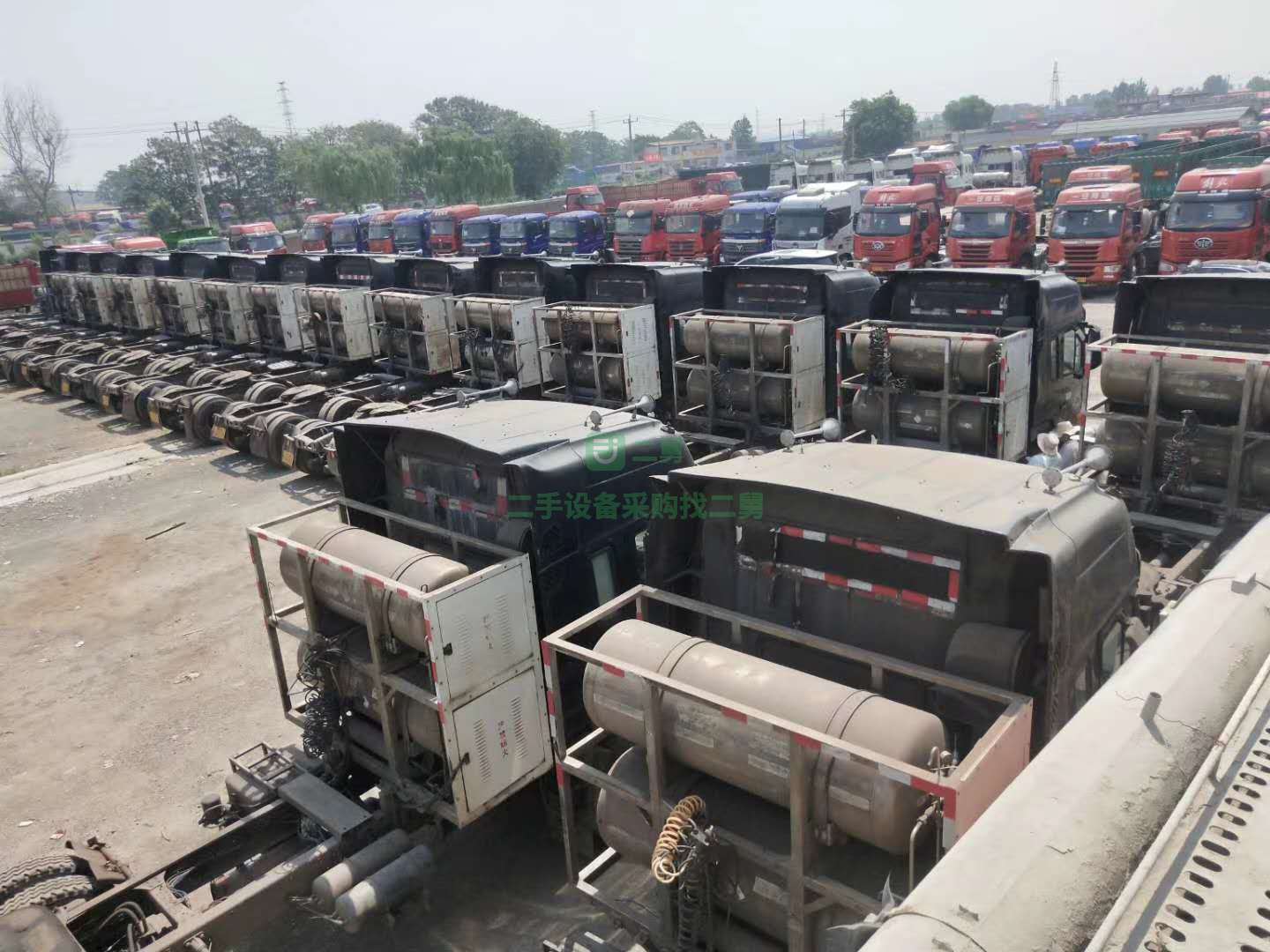 出售10臺 格爾發380天然加氣車雙驅雙灌牽引車