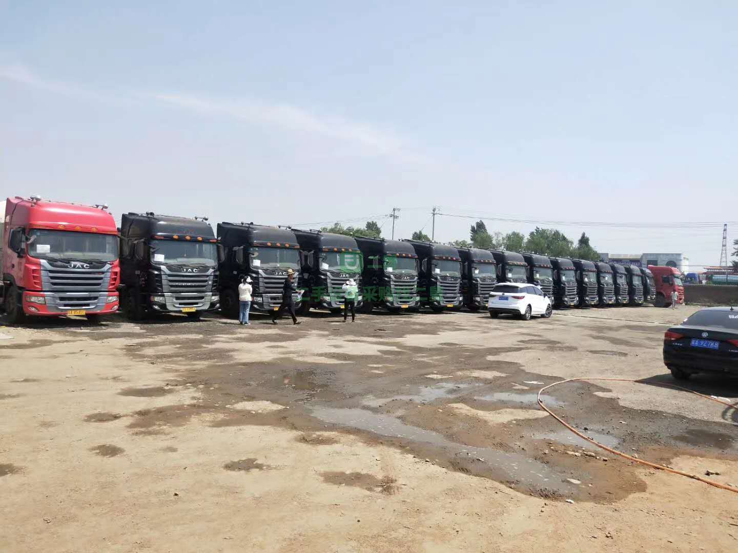 出售10臺 格爾發380天然加氣車雙驅雙灌牽引車
