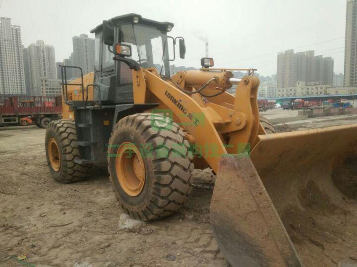 陜西出售二手的九成新的龍工50鏟車