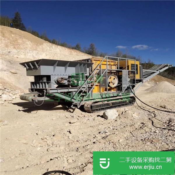 云南省出售二手小型車載移動式破碎機