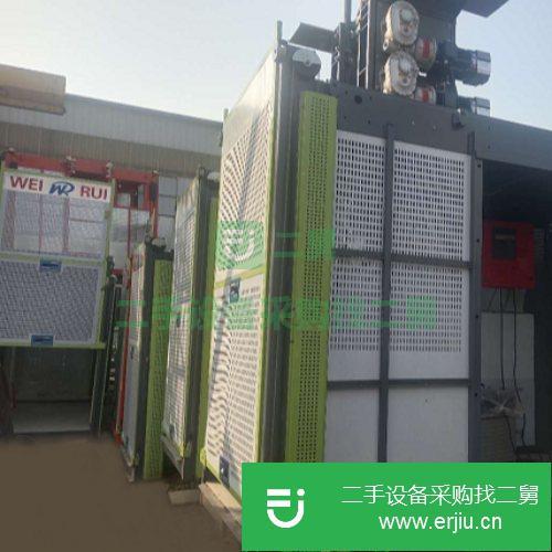 出售山東二手威銳施工升降機